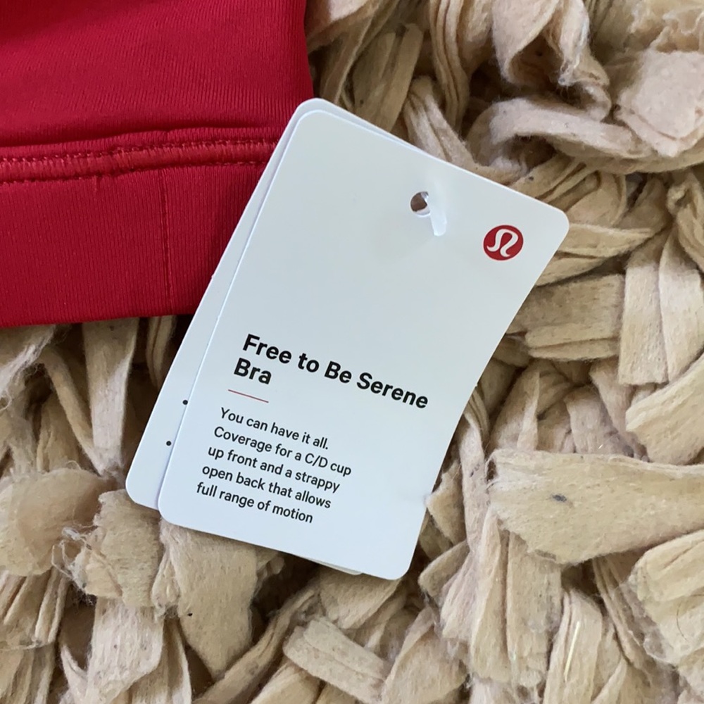 Free to be Serene Sports Bra! NWT! - Picture 2 of 5